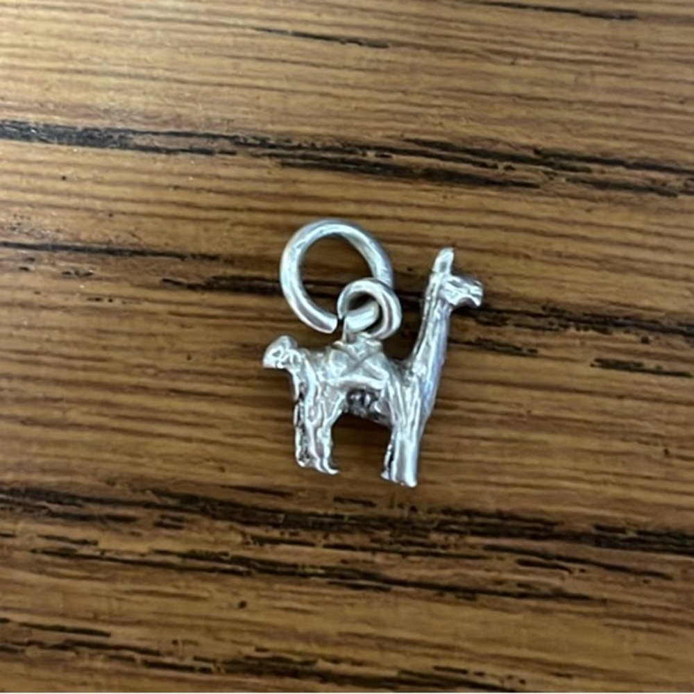 Sterling Silver Llama/Alpaca Charm